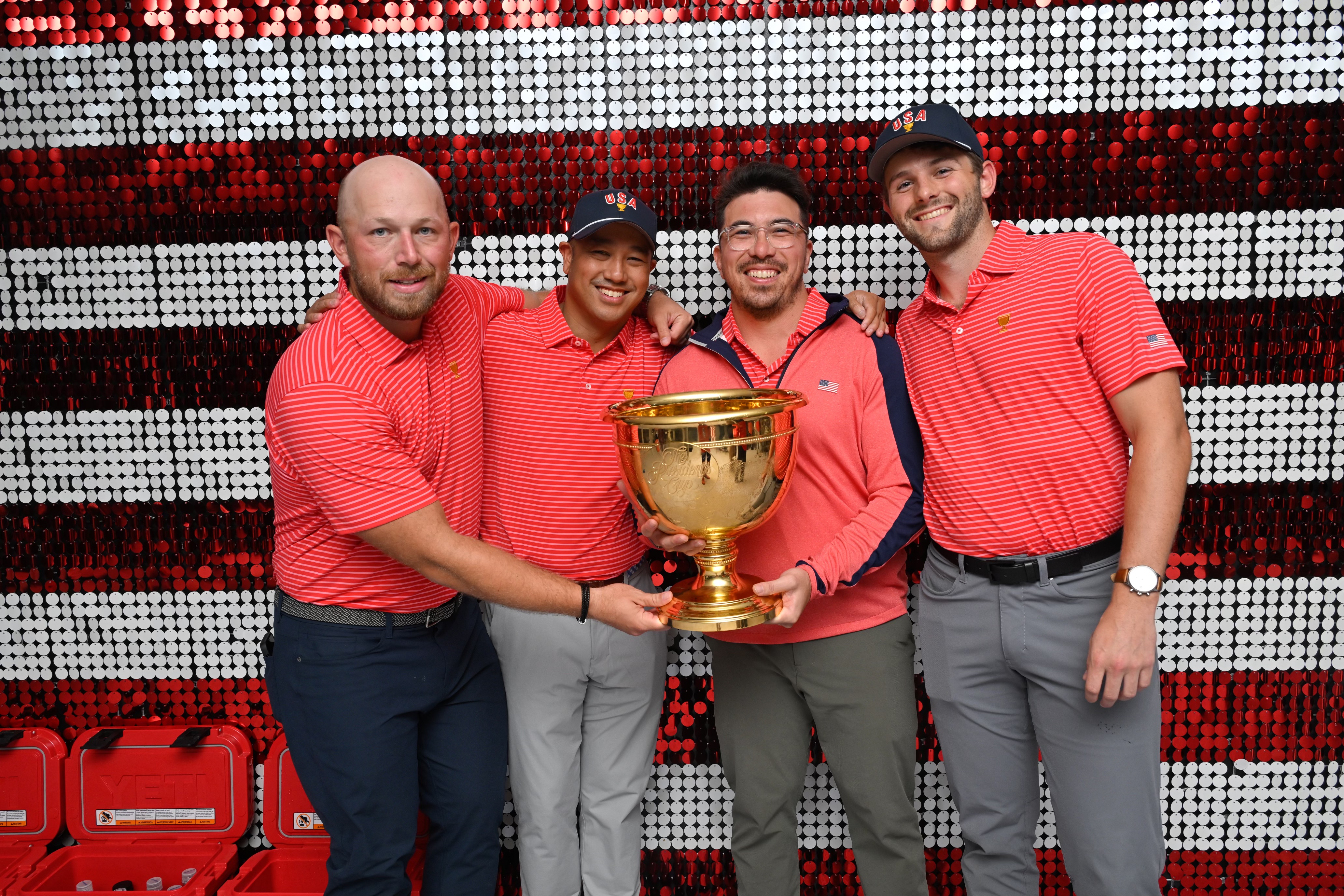 Cory at the Presidents Cup
